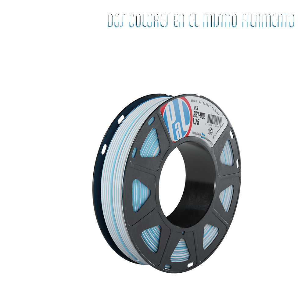 PLA ART® Due Tango (Azul claro/Blanco)