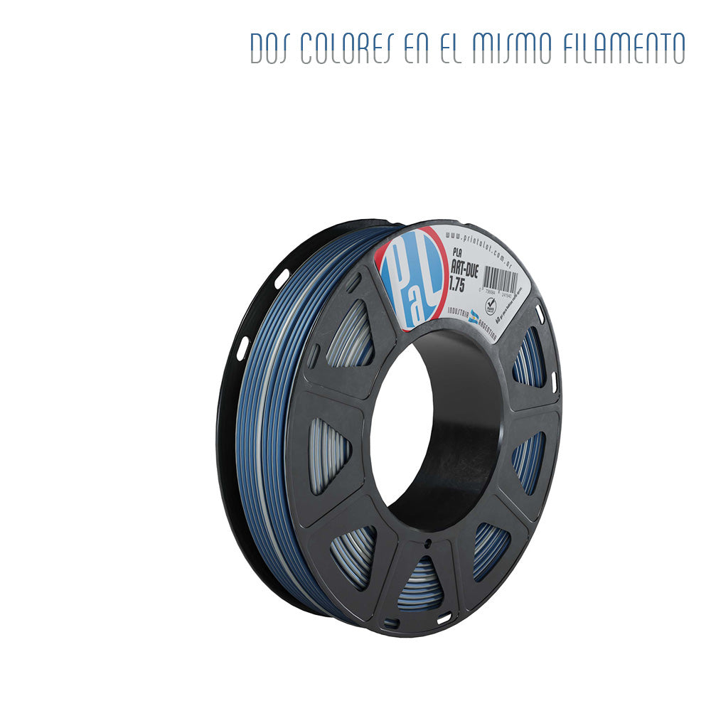 PLA Art DUE Techno (Cobalto/Prata)