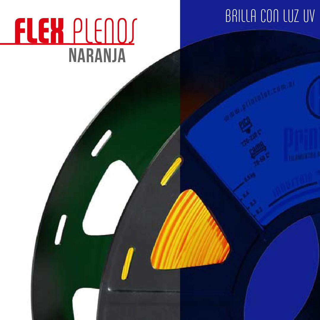 TPU/FLEX Naranja Fluorescente