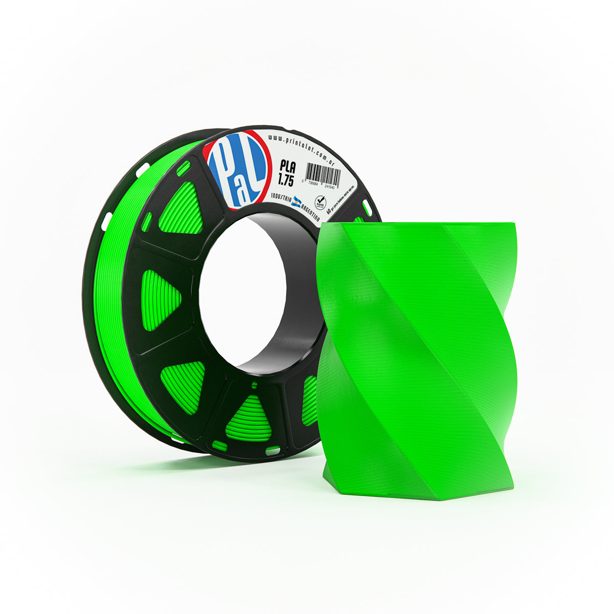 Pack x 4 PLA Flúo 250 grs