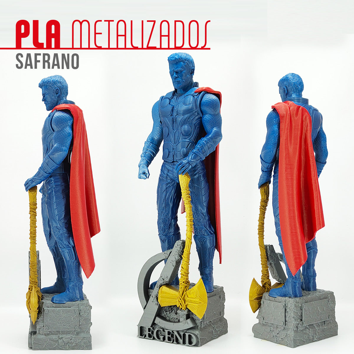 PLA Safrano Metálico