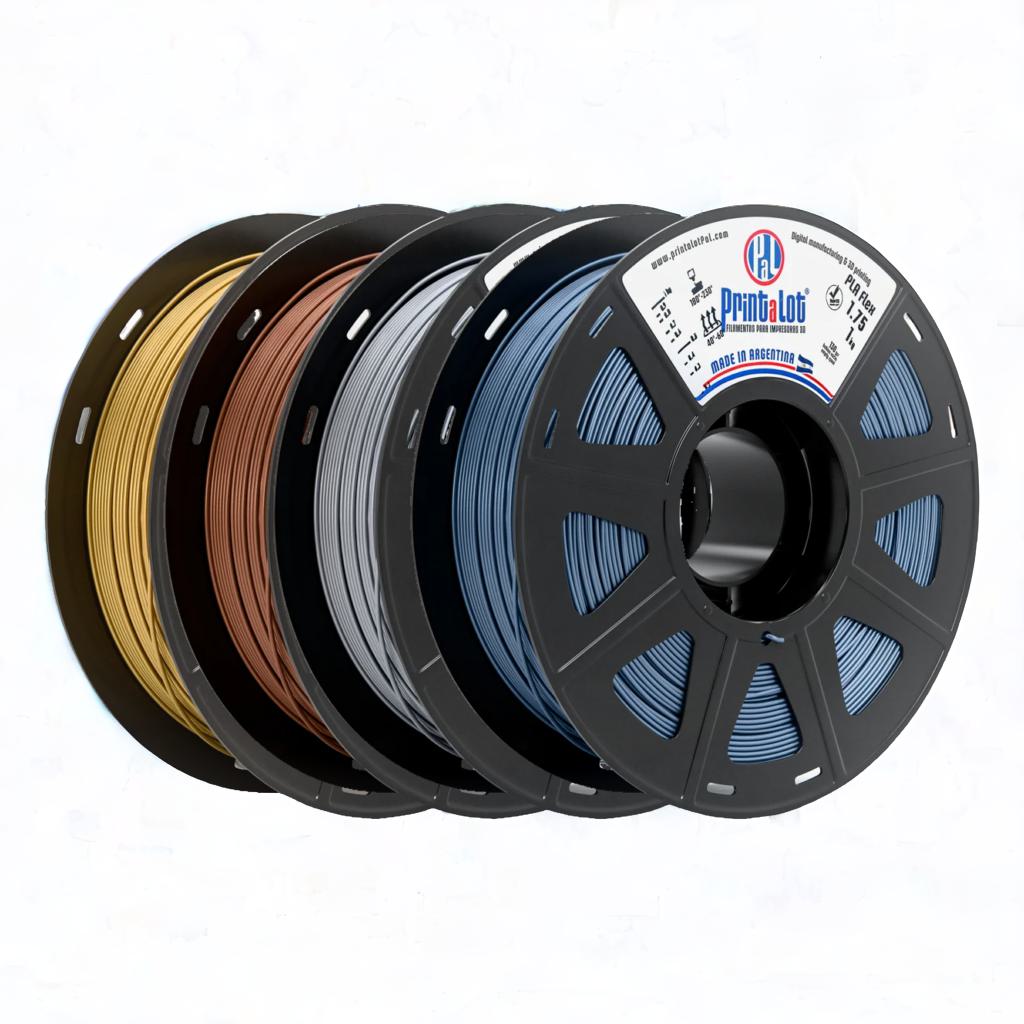 Pack PLA metalizados